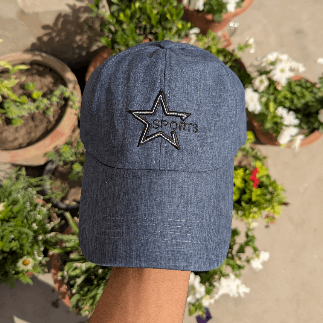Premium star black  shade cap - Dhaga Fusion