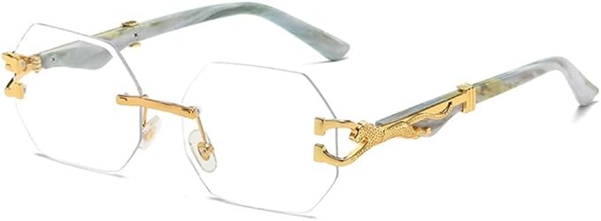 Rimless Cartier glases White